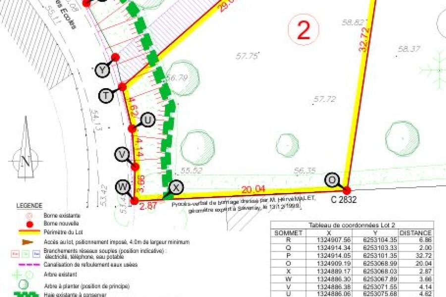 Vente Terrain | 121500 € La Chapelle-Launay Réf.VT1228-DOMINNO44 Photo 1 - Vente Terrain